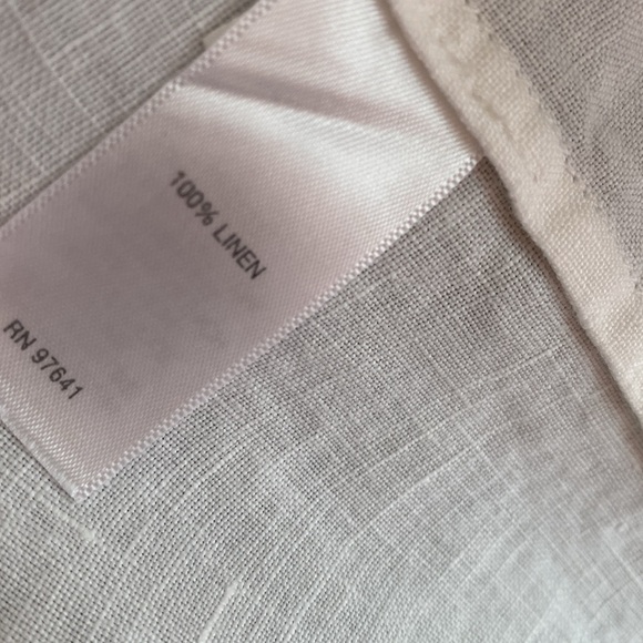 Linen jacket without fastening with pockets size L no tag - Picture 4 of 10